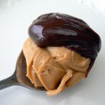 natural peanut butter & dark chocolate treat