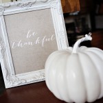 thanksgiving crafts {free printable}