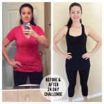 Advocare 24 Day challenge before & after