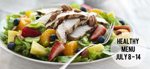 Healthy Menu {Week of July 8 – 14}