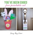 Egging your neighbors is a fun Easter tradition idea. And these free Easter printables make it easy!