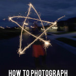 How to photograph writing with sparklers