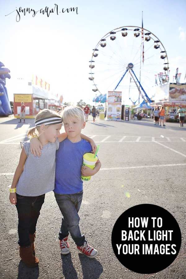 how to back light your images