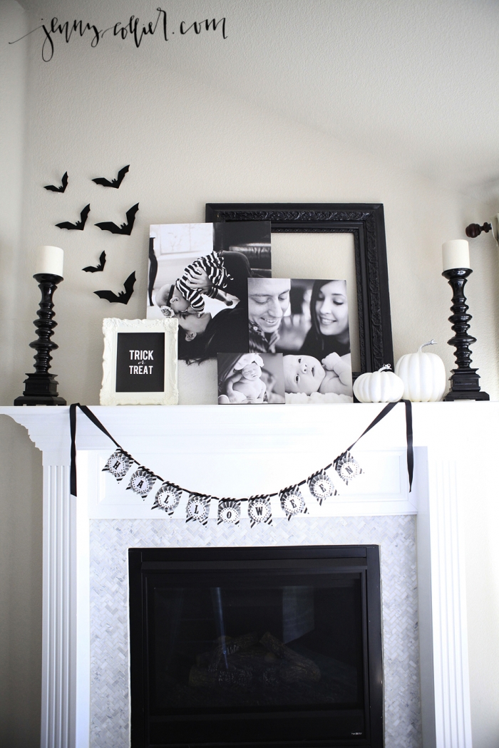 Neutral Halloween Mantle