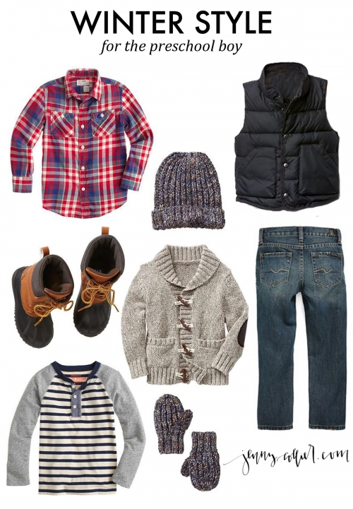 Winter Style for the Preschool Boy