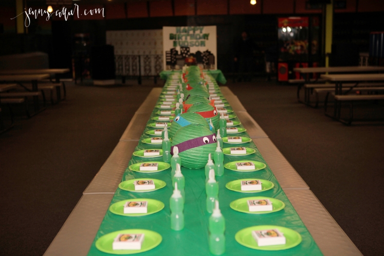 Teenage Mutant Ninja Turtle Birthday Party