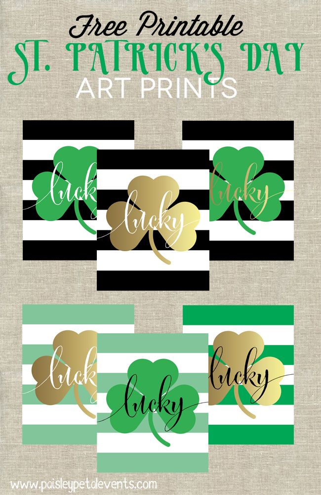 St Patricks Day Art Prints