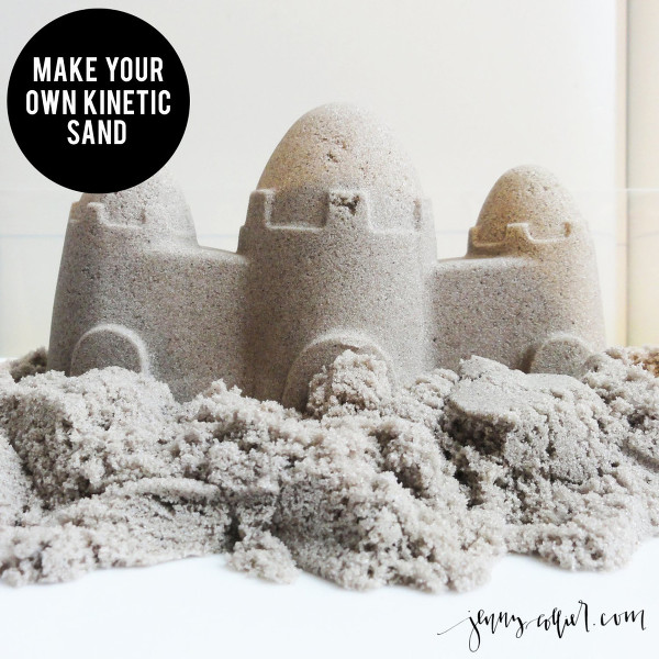 Make your own kinetic sand
