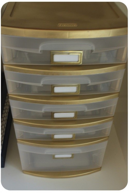Gold Storage Container