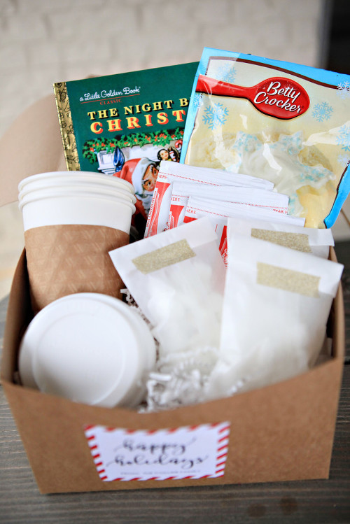 Neighbor Christmas Eve Baskets