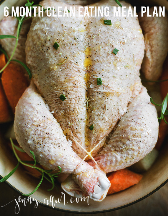 6 Month Clean Eating Meal Plan