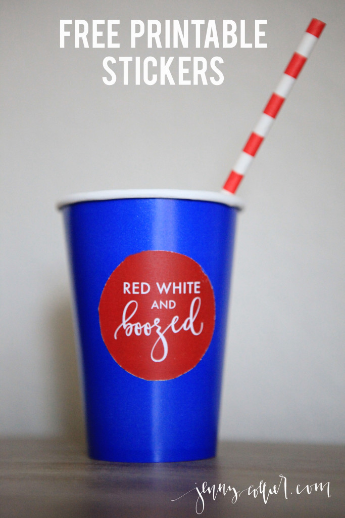 4th of July stickers