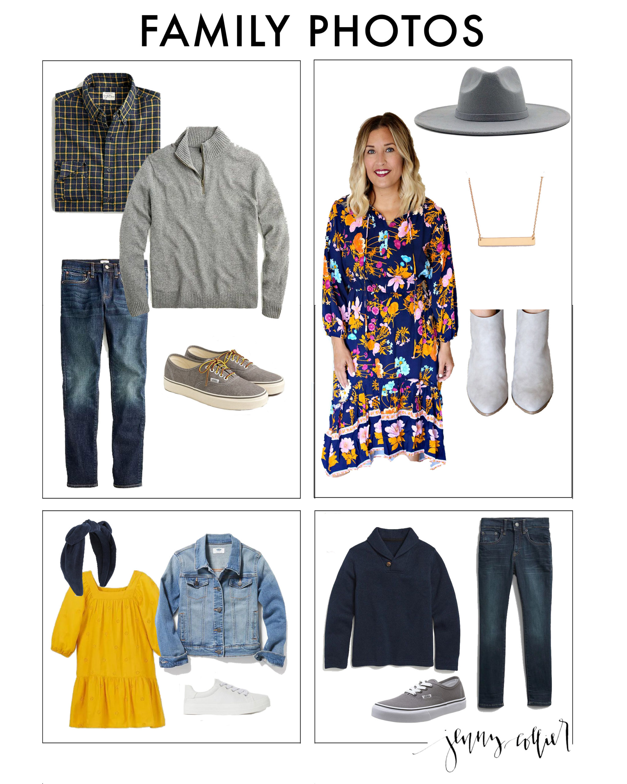 What to wear for family photos