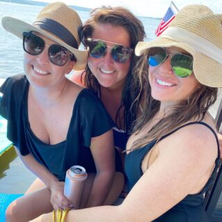 Tumbling class randomly meets on the lake.  Such a fun day!